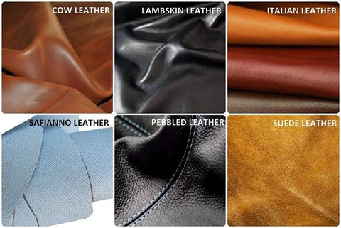How is pebbled leather made