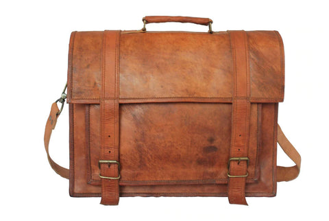 Luxury Leather Briefcase 15"