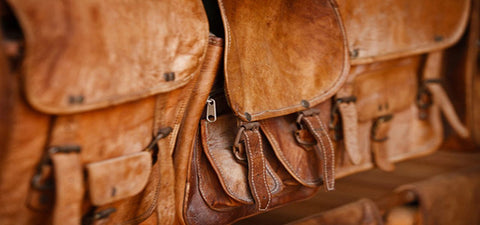 Goat leather bags