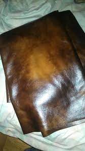 Why leather gets dark?