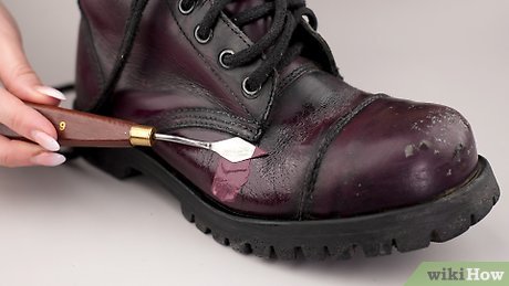 Fix leather shoes peeling