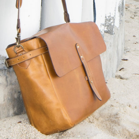 Cowhide Leather Messenger