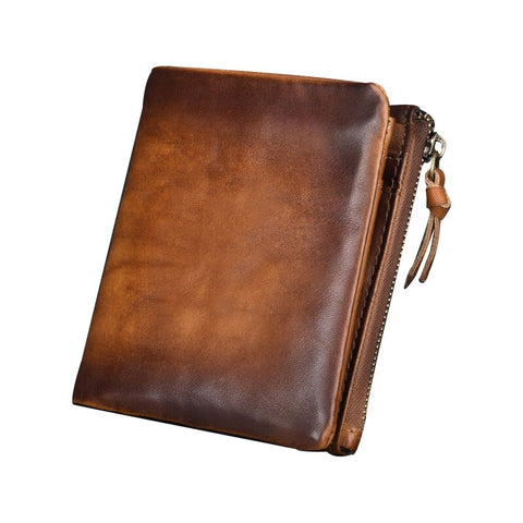 Top Grain leather wallet for men