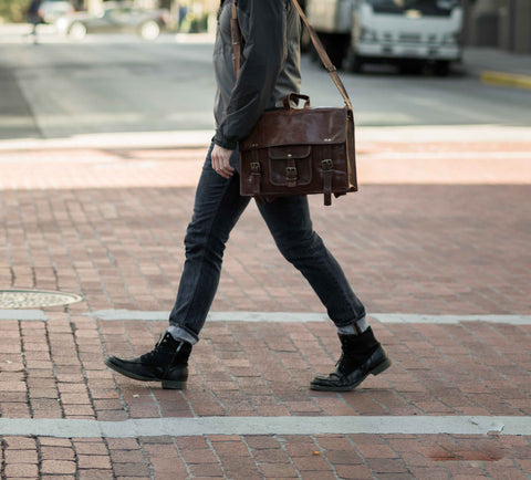 Leather Satchel