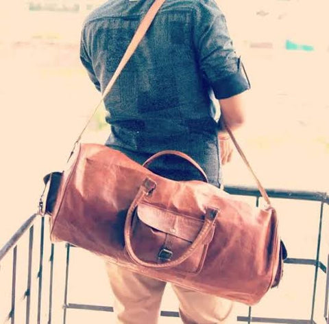 Leather Duffel