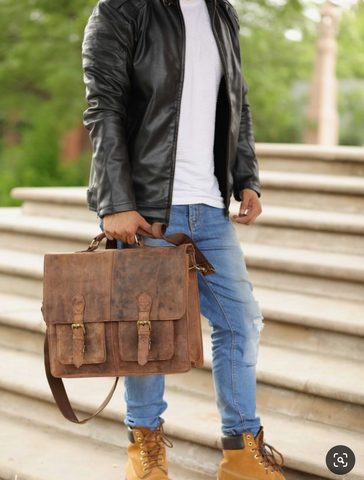 Luxury Leather Briefcases for Men