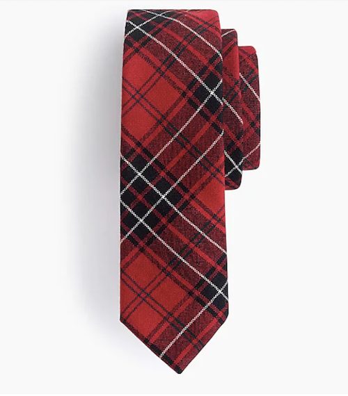 Junyuan Bags
 Holiday Gift Guide for Him - J.Crew Tartan Plaid Tie 