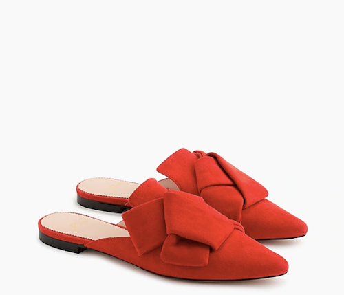 Junyuan Bags
 Holiday Gift Guide for Her - J.Crew Pointed Toe Slides 