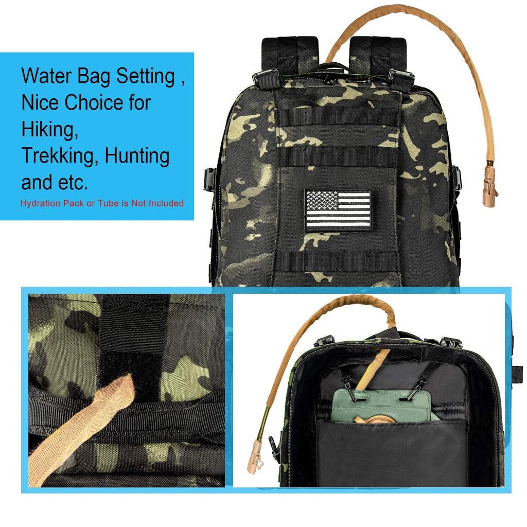 camo military backpack
