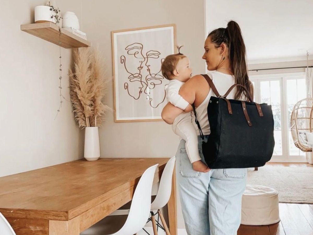 Stylish and functional diaper bag backpacks