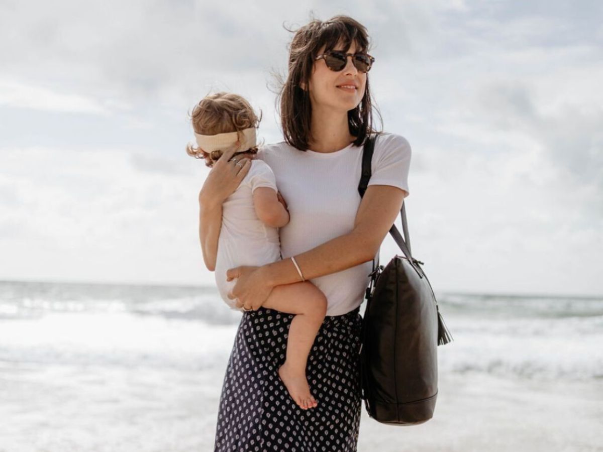 Diaper backpack with tote ability