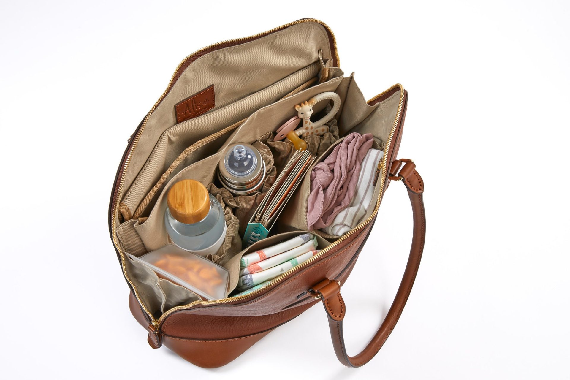 What makes a purse a diaper bag?