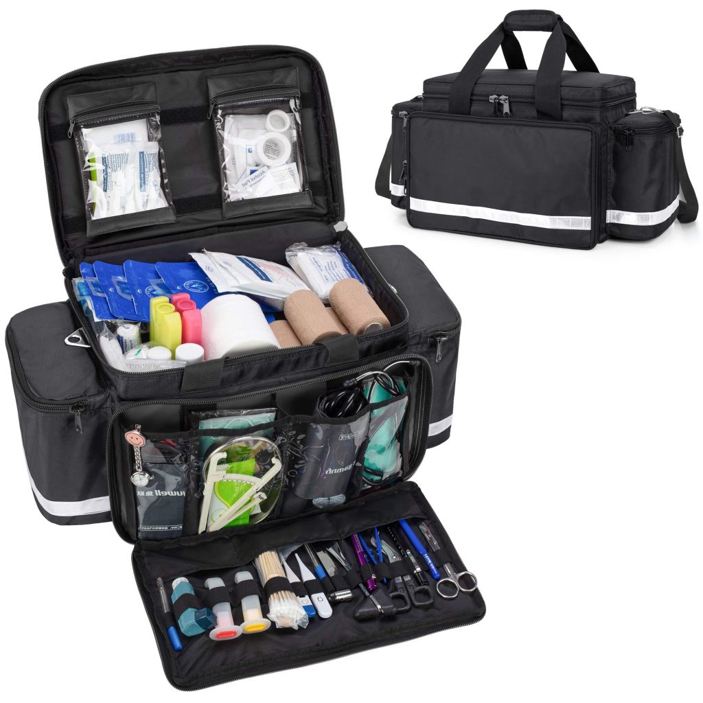 Custom trauma bag available in multiple colors for OEM orders