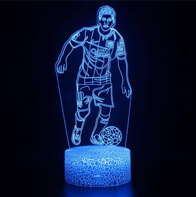 custom soccer ball night light