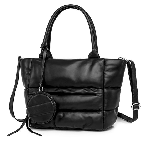 leather quilted bag