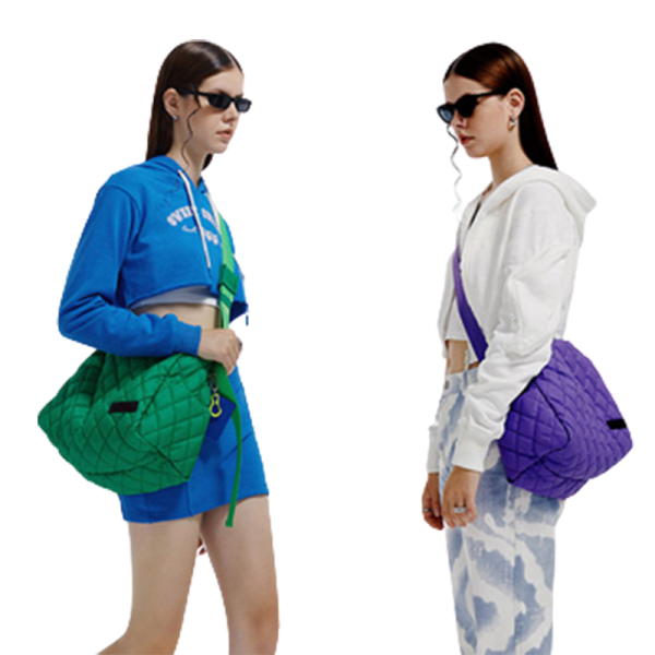 bags made from recycled plastic bottles