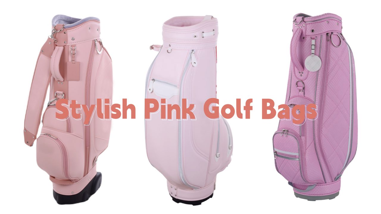 pink golf bag