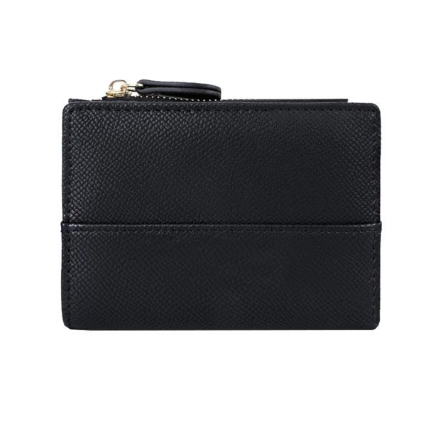 small leather wallet women