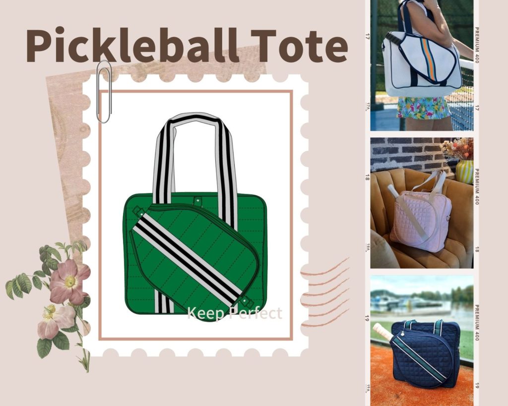 pickleball tote bag