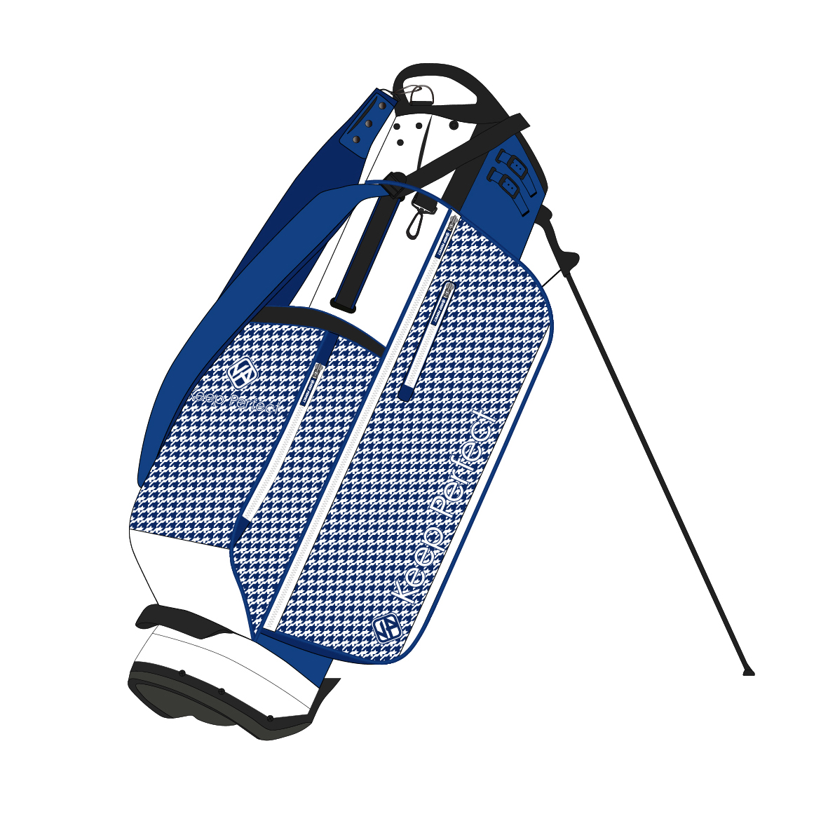 custom stand bag