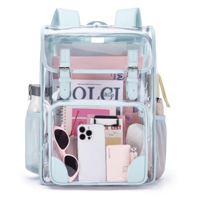 customized clear backpack