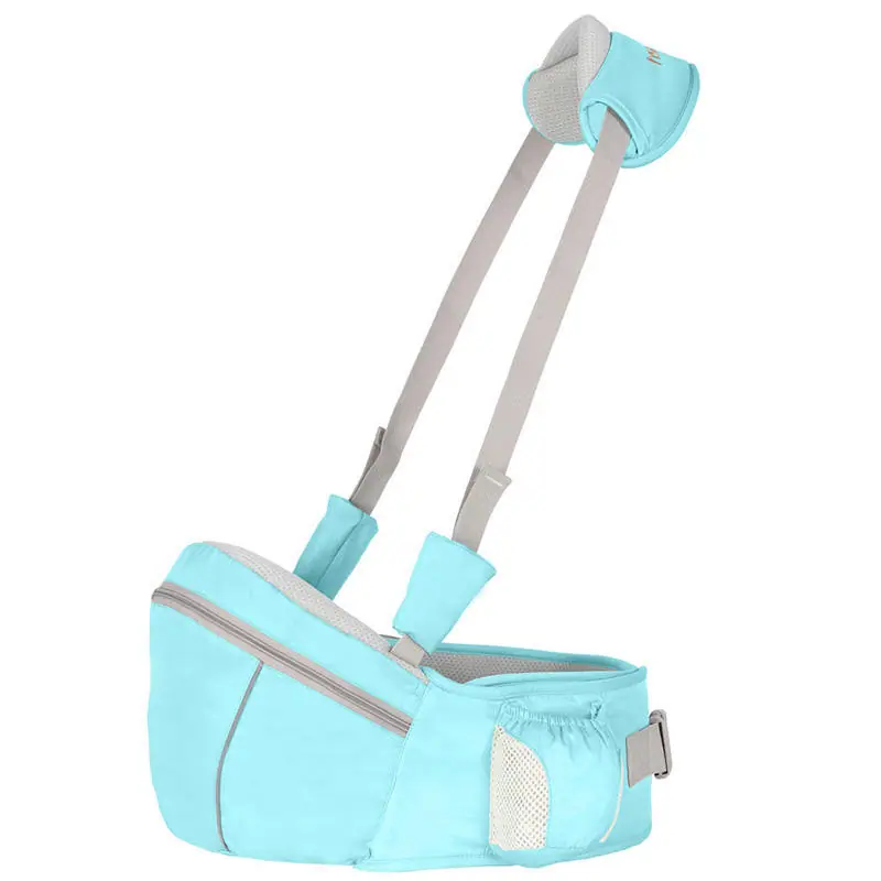 Hip seat baby carrier