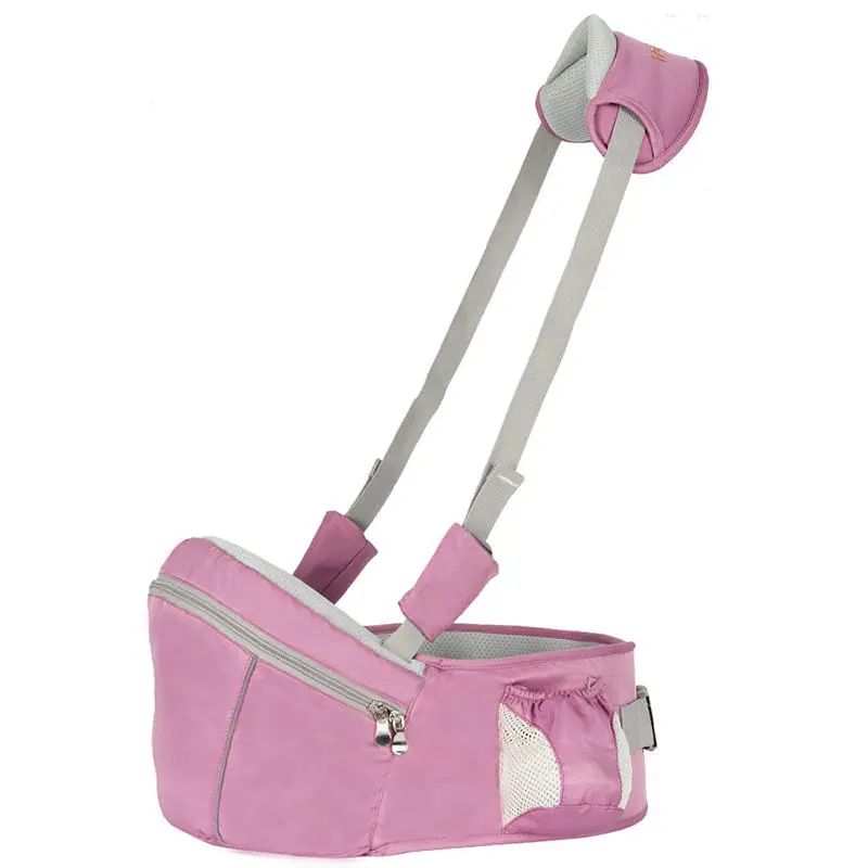 Hip seat baby carrier