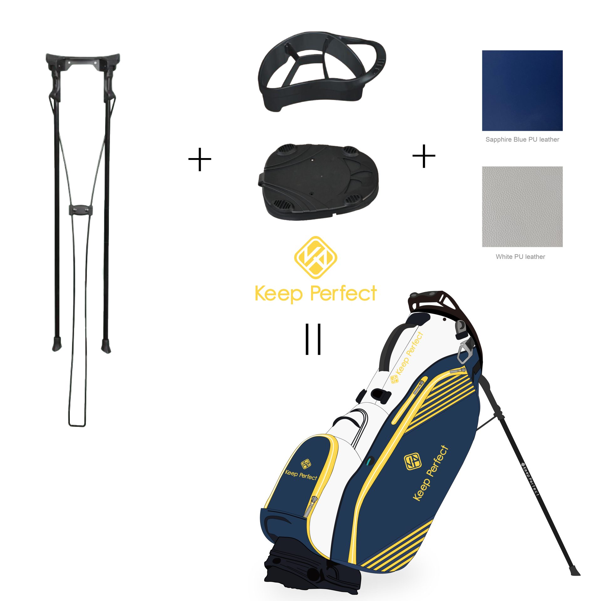 how to design your own golf bags