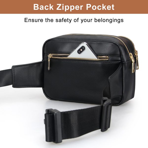 leather fanny pack women