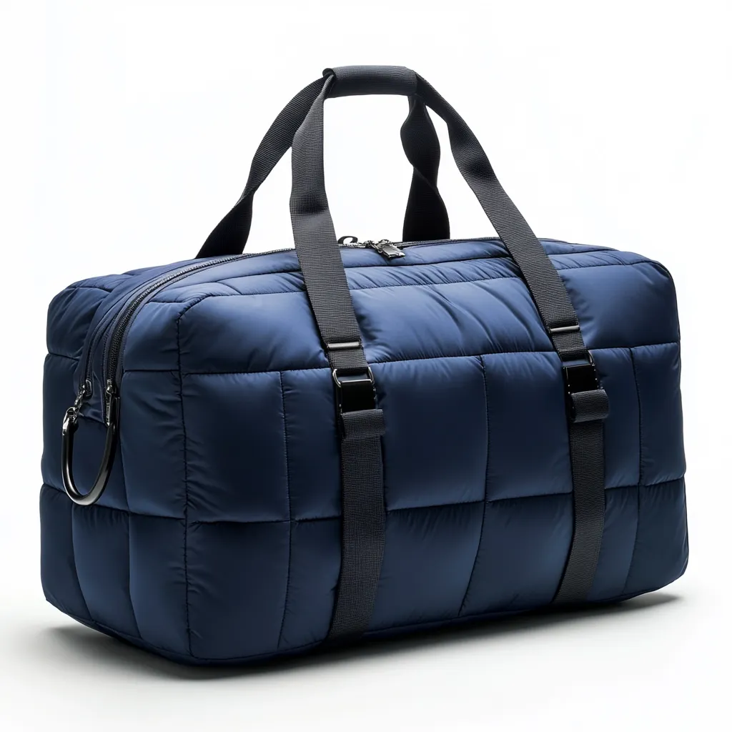 puffy weekend bag