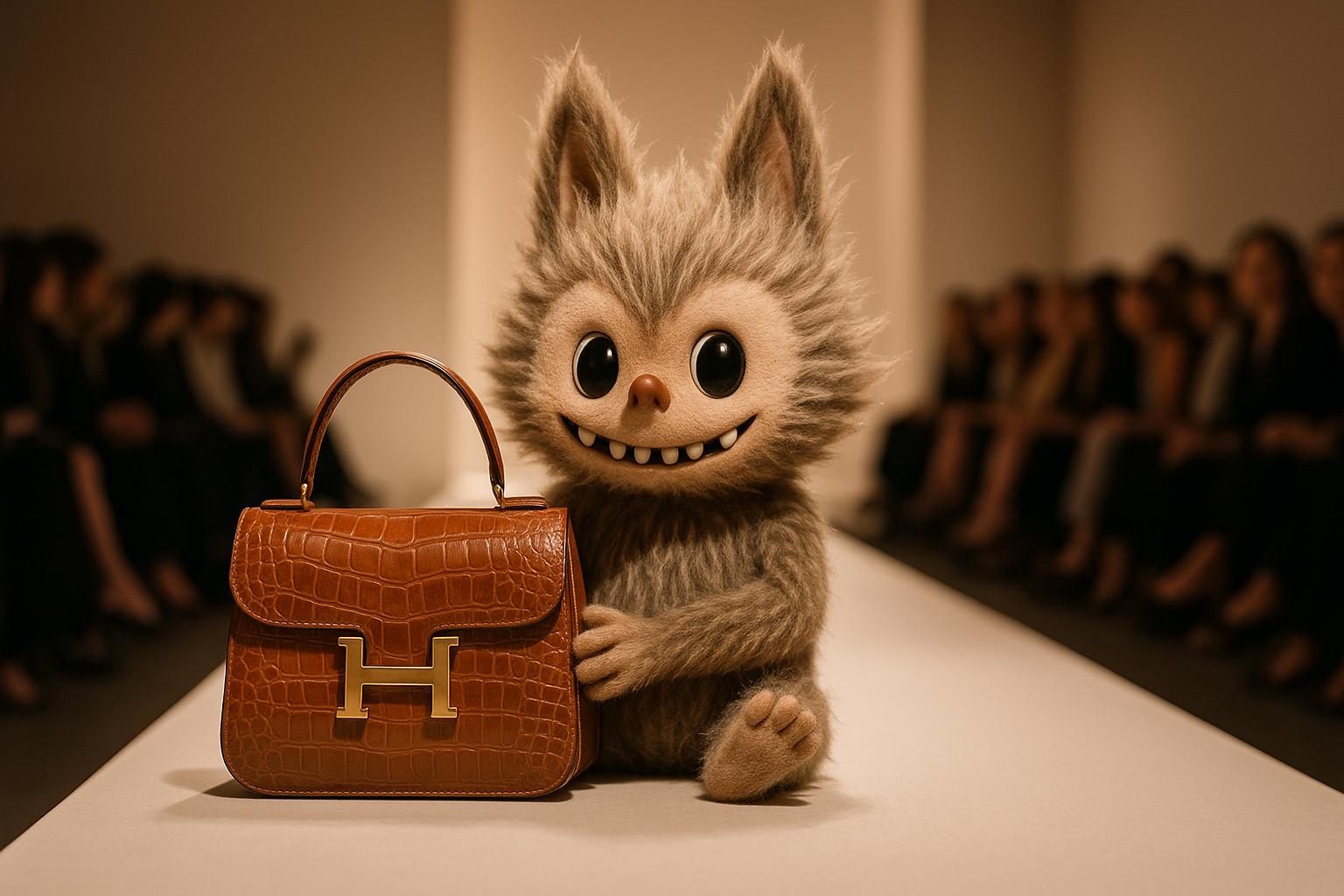 ​​Ugly-Cute Labubu Takes Over Fashion: Deconstructing the $1K Bag Emotion Economy​​