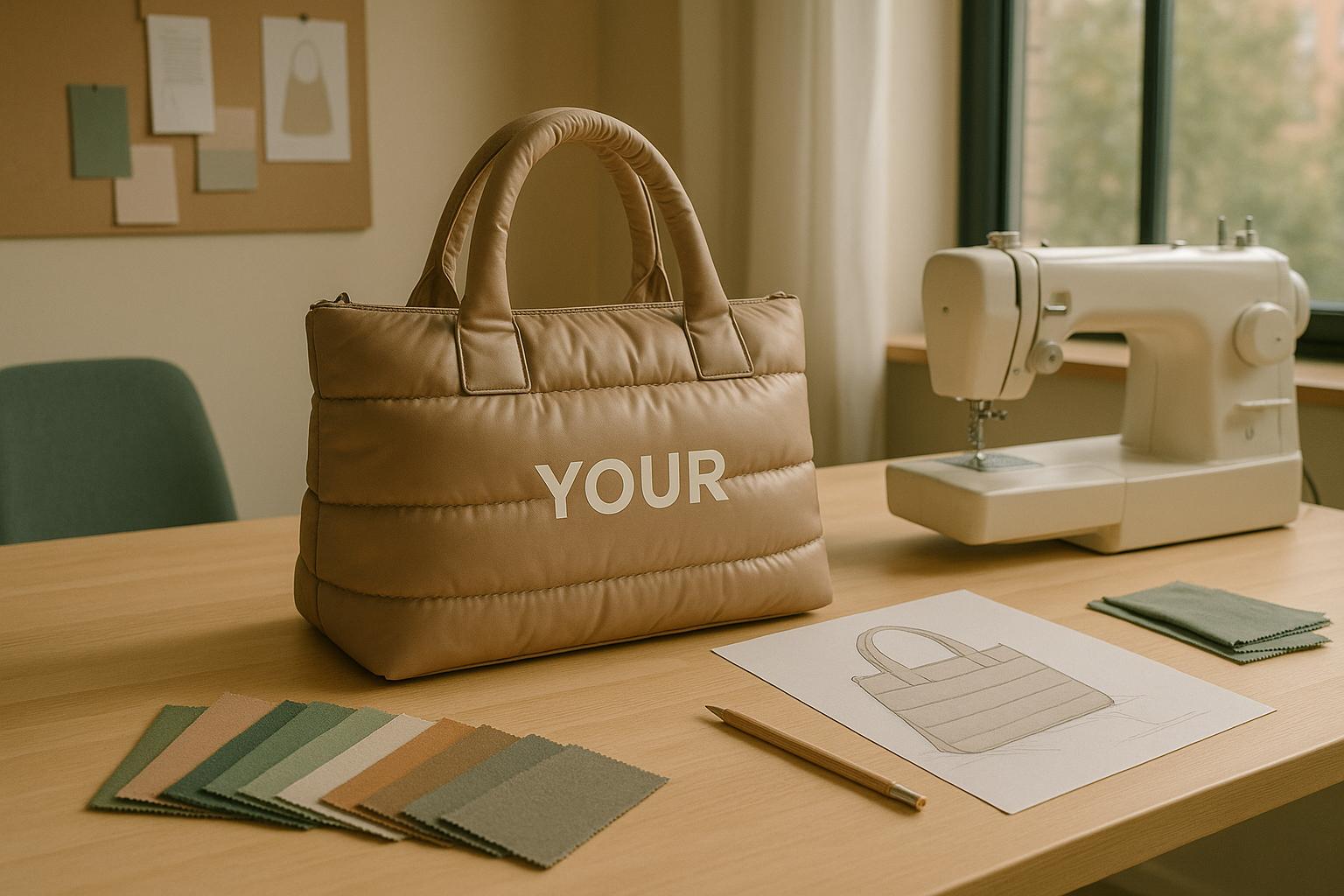 Como Personalizar Bolsa Puffer para Sua Marca em 5 Passos