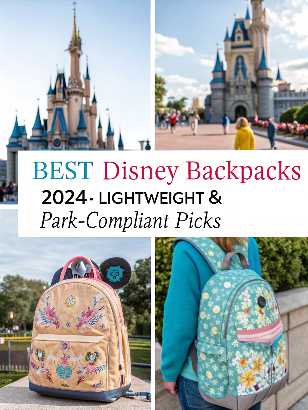 Best Disney Backpacks 2024 Lightweight & Park-Compliant Picks​​