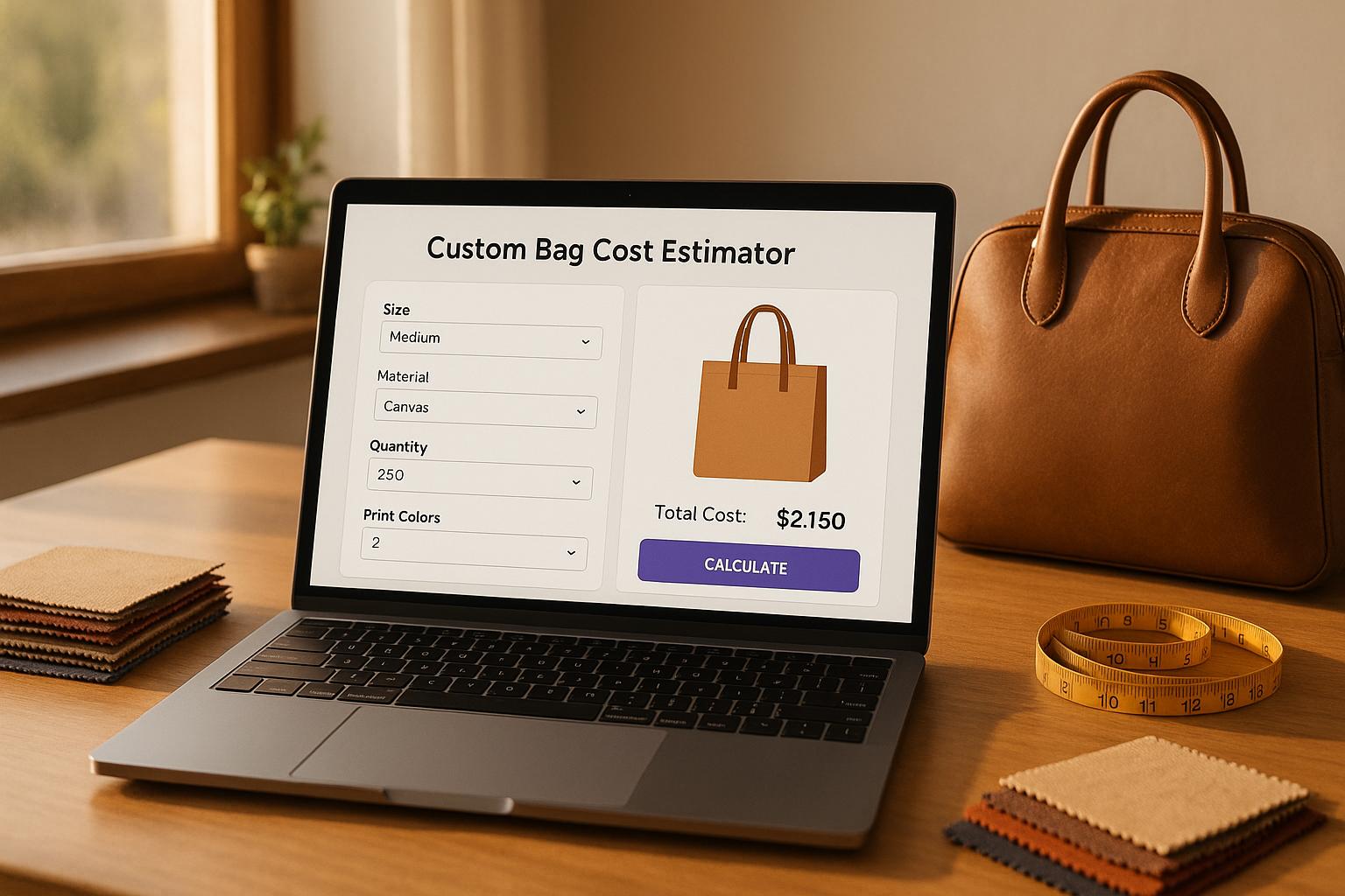 Custom Bag Cost Estimator Made Easy