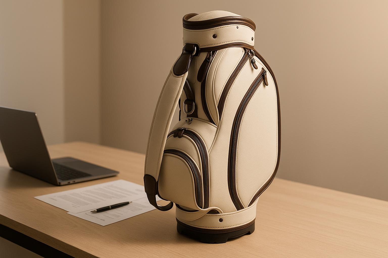 Simulate a professional pre-sales communication with a foreign golf bag manufacturer, asking about their capabilities, product offerings, and standard communication methods for new clients.