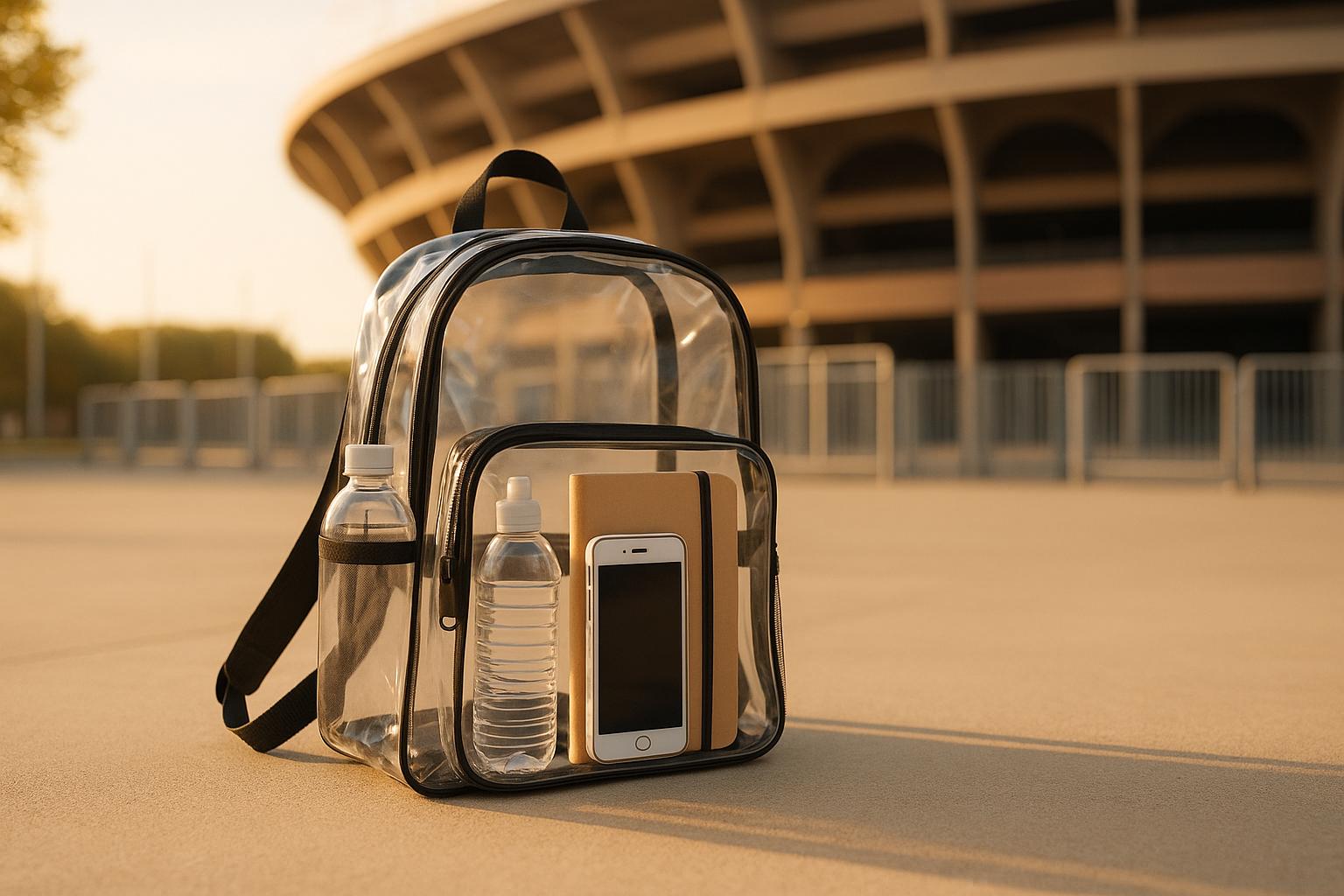 Festival & Stadium Bags: Compliant Clear Backpacks and Security-Friendly Options