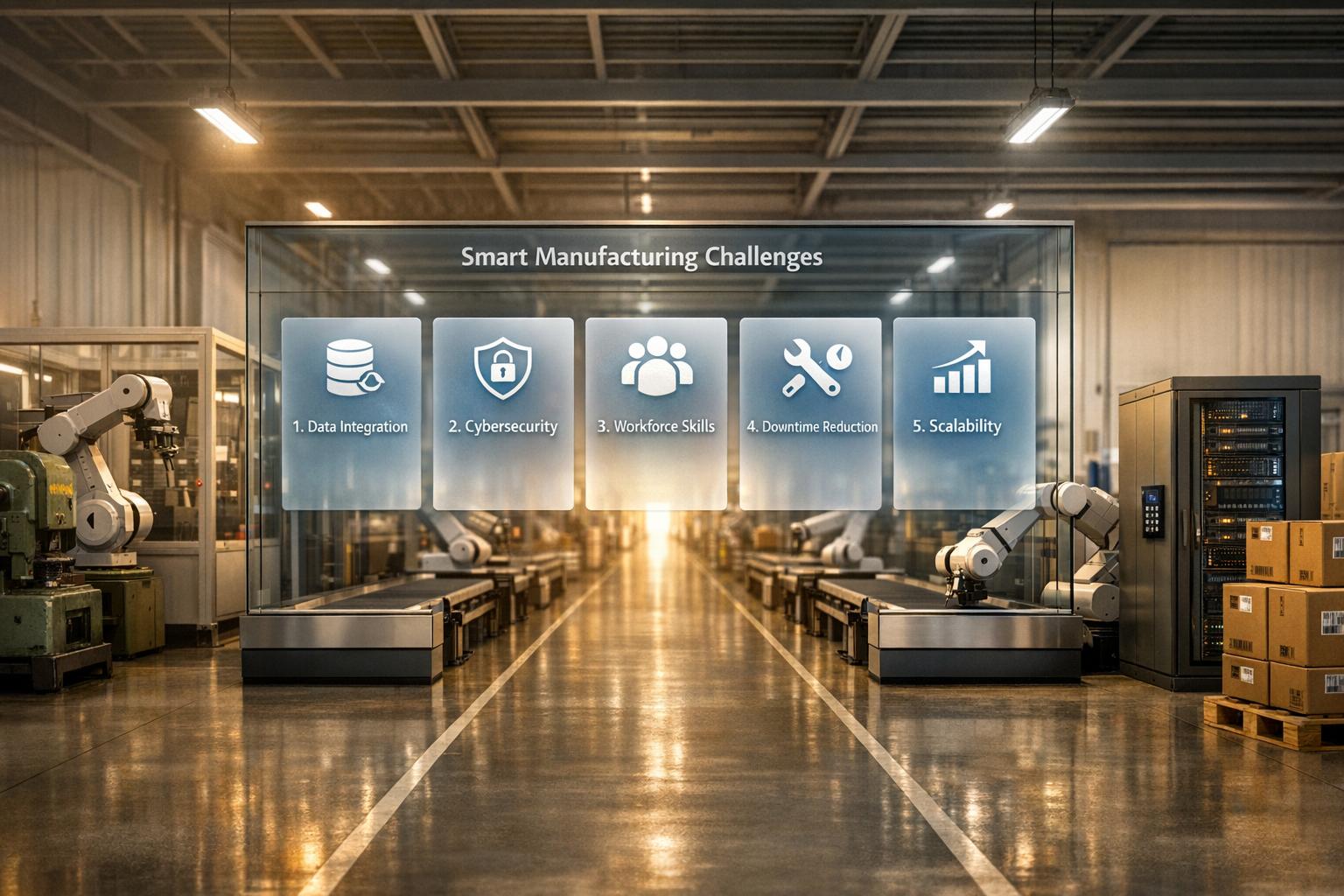 Smart Manufacturing: 5 Common Challenges