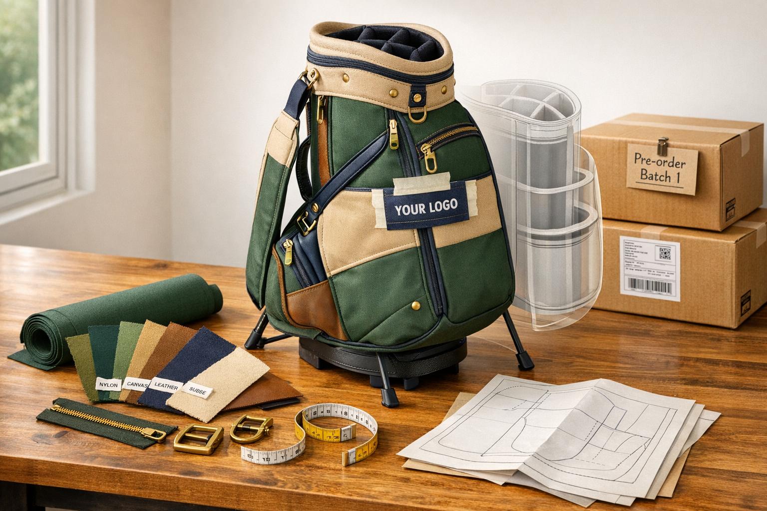 Custom Golf Bags for Crowdfunding: Design & Production Guide