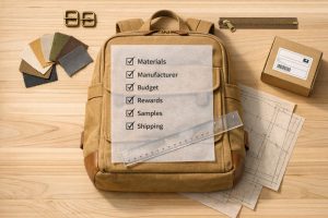 How to Avoid Mistakes in Kickstarter Bag Production