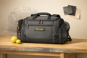 Custom Pickleball & Padel Bags for Kickstarter Launch