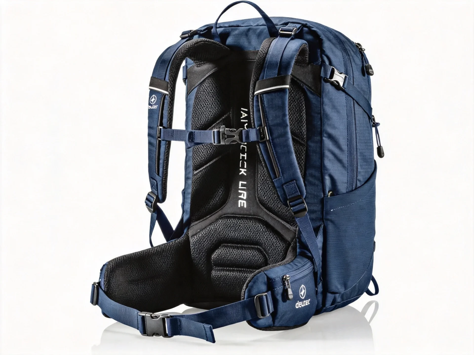 Deuter Aircontact Lite 55 hiking backpack dark blue