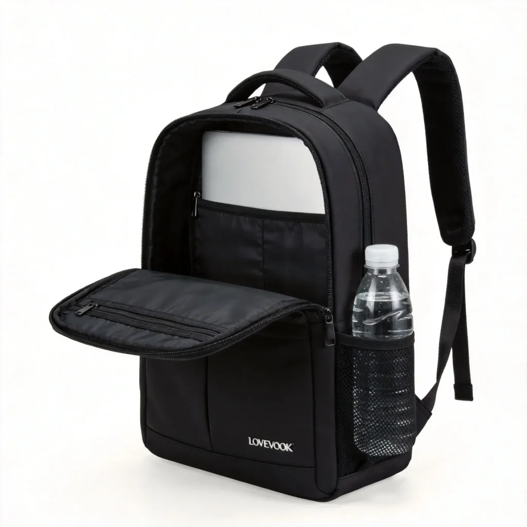 LOVEVOOK laptop backpack with padded sternum strap for commuting