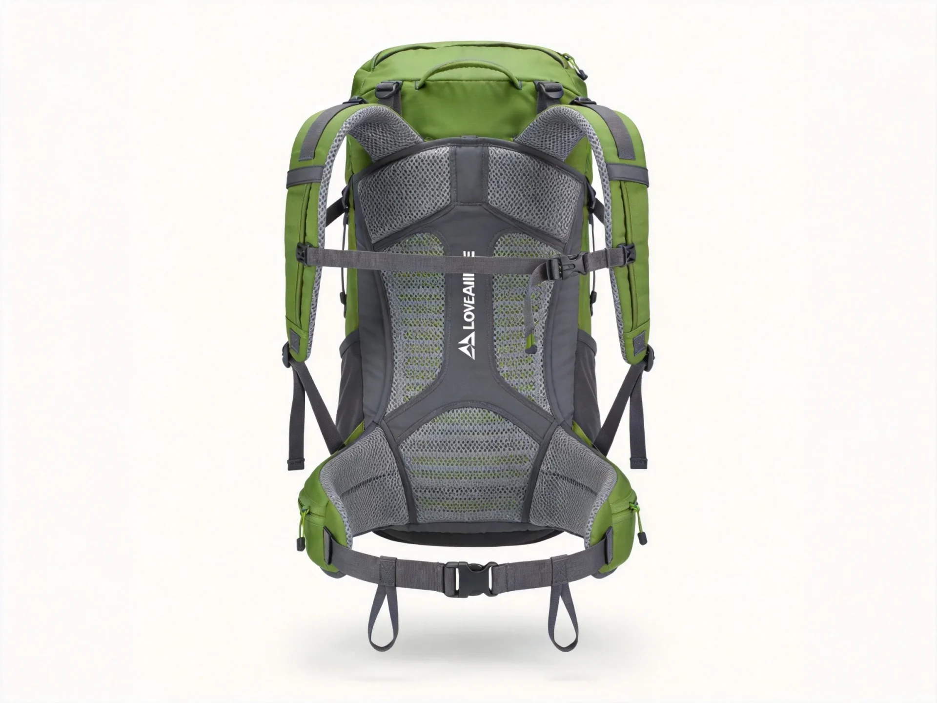 Lowe Alpine AirZone Trek 65 hiking backpack with mesh ventilation system