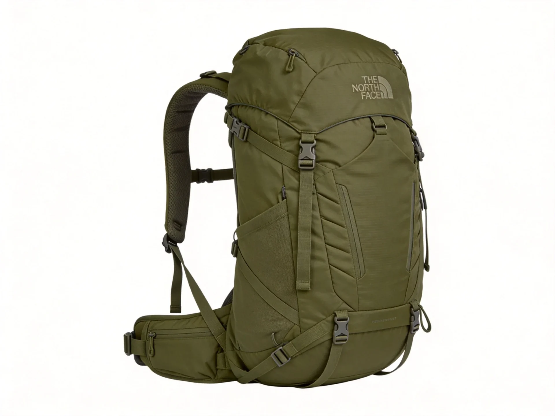The North Face Terra 65 hiking backpack olive green outdoor adventure