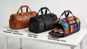 duffel_hero for custom duffel bag manufacturing guide