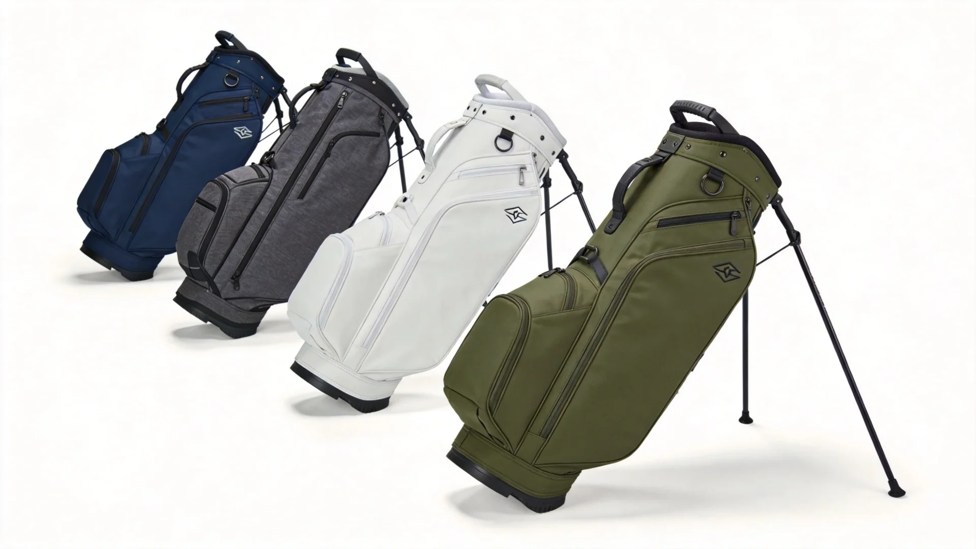 Custom bag samples produced at different MOQ tiers for small brands