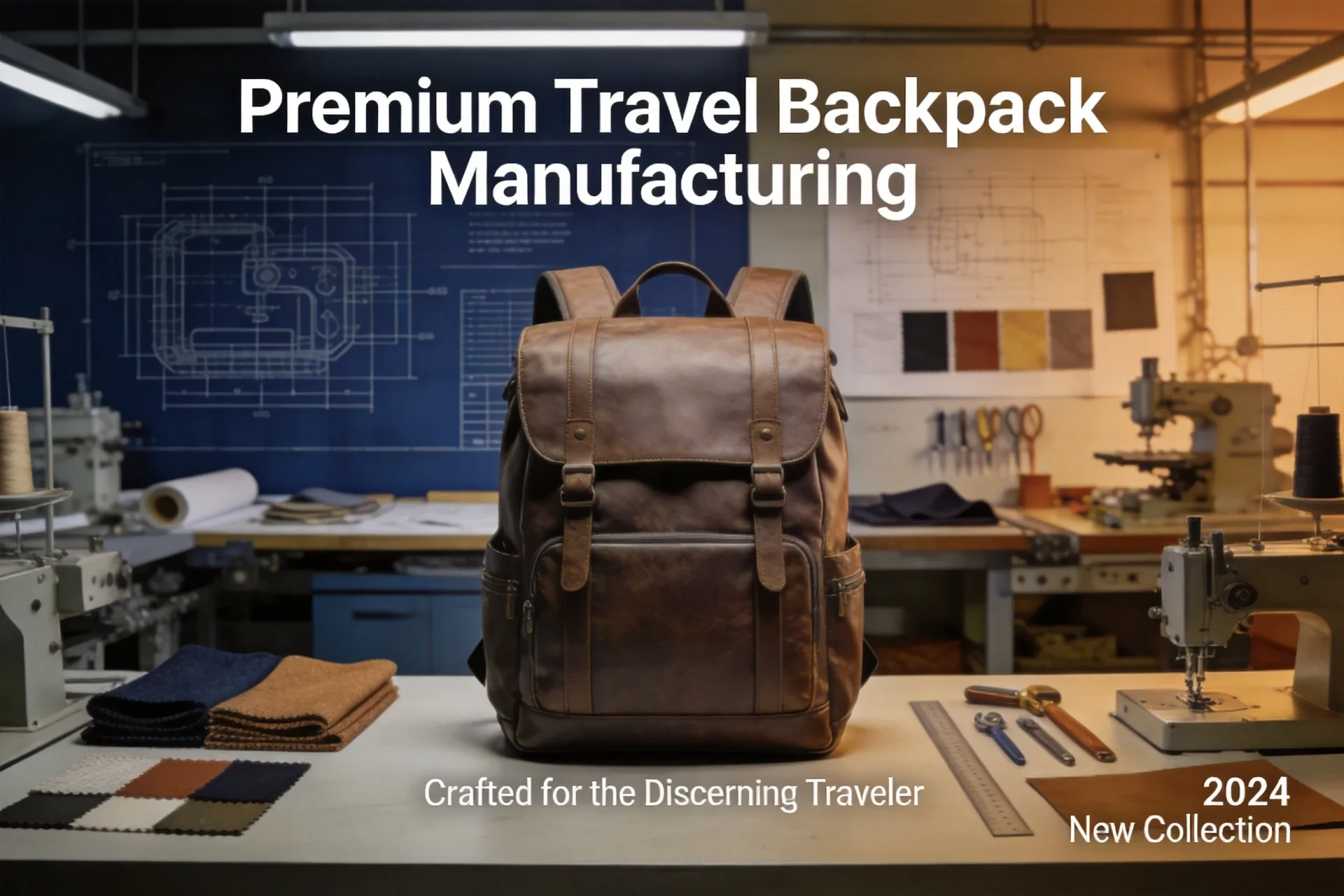 Travel backpack manufacturing facility - OEM ODM customization process