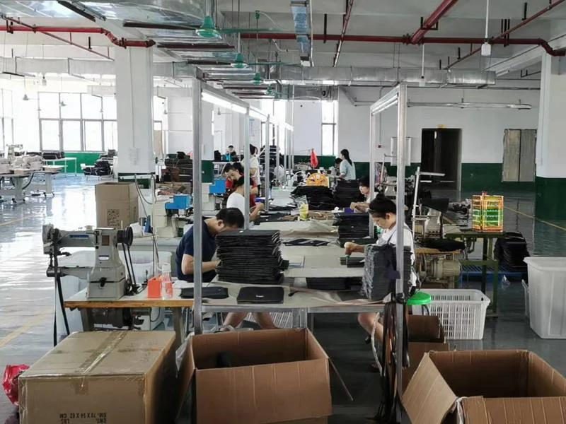 Wholesale bag factory production line - JUNYUAN BAGS manufacturing facility for Facebook Marketplace sellers