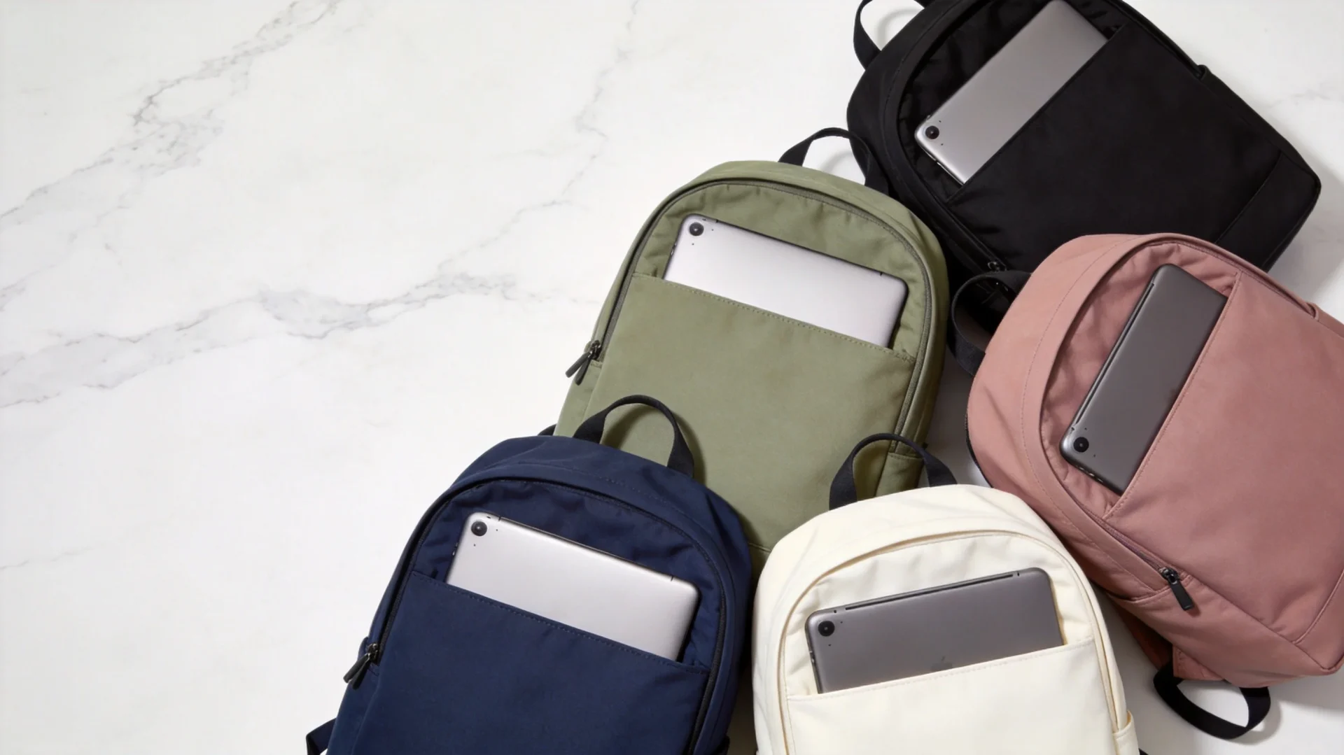 Best backpacks like Lululemon in 2026 - affordable alternatives compared side by side showing minimalist designs in various colors