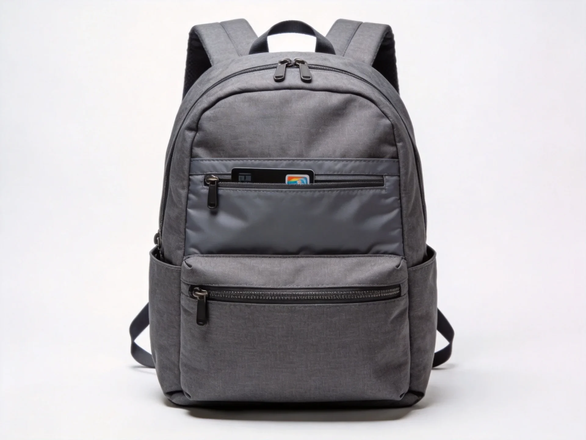 Pacsafe anti-theft backpack with hidden zippers and RFID protection